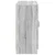 Kreveta Siva sonoma 89 x 34,5 x 77 cm Konstruirano drvo