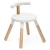 stokke otroška aktivnostna mizica + stolček mutable™ v2 white