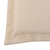 Jastuci za vrtne stolice 2 kom krem 120 x 50 x 3 cm od tkanine