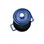 Saucepan, Trendy range, cast iron, 14 cm, blue - LAVA brand