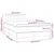 Vidaxl Box spring postelja z vzmetnico moder 120x200 cm blago