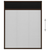 Den Plise komarnik za okna aluminij rjav 60x80 cm