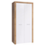 Garderoba Boston AK109 Sjajno bijela, Rivijera hrast, 192x90x52cm, Porte guardarobaVrata garderobe: Klasična vrata
