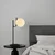 Opviq Stona lampa, Crna