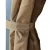 Sjenica sa zastorom 300 x 300 cm smeđe-siva aluminijska