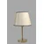 Opviq Stona lampa E27 Socket, Zlatno-Krem