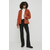 Pernata jakna Calvin Klein za žene, boja: smeđa, za prijelazno razdoblje