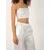 Jaded Rose Ženske pantalone Lilo, Bele