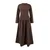 Trendyol Modest Ženska haljina Tctss26Eb00043, Smeđa