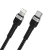WOZINSKY Kabel za iPhone USB-C - Lightning PD 30W 2m črn