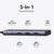 UGREEN 5v1 USB-C 4K HDMI, 100W, 4K@30Hz HDMI