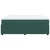 Vidaxl Box spring postelja z vzmetnico temno zelena 200x200 cm žamet