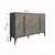 Hanah Home komoda Majoir, 140 cm, mermer Gordion / antracit