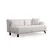 Atelier del Sofa Ugaona garnitura Jaguar L2-C-2R, 275x275x75 cm, Bela