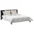 Duvet s jastucima s jastukom 3 pcs Bijelo Mikrofibra i Pero