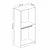 Hanah Home Garderober Kale-210, 90x210x52 cm, Beli