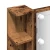Ormar s ogledalom i LED-om Staro drvo 70x16,5x60 cm