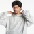 Mikina Jordan Flight Fleece Mens Oversized Pullover Hoodie Grey Heather L