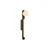 Opviq zidna lampa 1422-1, LED 13 W, crna