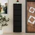 HANAH HOME Ormar za cipele Locking 5 Piece Metal Black