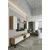 Hanah Home TV komoda Didema 150, hrast Sapphire / bela