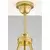 Jupiter 2109 - Luster na šipci KASZMIR 3xE27/15W/230V bela/zlatna/dekor mramora