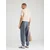 Calvin Klein Jeans Hlače  dimno modra / rdeča
