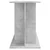 Stalak za akvarij Betonsko-sivi 120x40x60 cm Konstruirano drvo