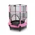 shumee JUST FUN notranji trampolin 140 cm roza