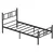 HANAH HOME Krevet Akin Black 90 x 190