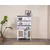 HANAH HOME Polica za knjige Mount White Oak