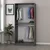 Hanah Home Garderober Kale-190, 90x190x52 cm, Antracit