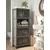 Hanah Home Multifunkcionalna komoda, antracit