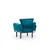 Atelier del Sofa Fotelja Nitta 95x85x70cm Petrolej