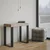 Ityhome Ityhome 90 x 77 konzolna miza rjava, (20848019)