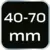 Alat za odvajanje kočionih čeljusti sa račvom 40-70mm Neo