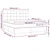 Vidaxl Box spring postelja z vzmetnico temno siva 160x200 cm žamet