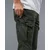 Denistar Muške pantalone 100/2943, Kargo, Maslinaste