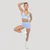 GymBeam Luma Sports Bra Baby Blue