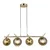 Opviq Luster Bena-80-04, O15, 12,5cm, IP20 Zlatne boje