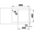 BLANCO Sudopera Zia 45 S Compact, 680x500x202mm, Bela