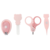 KikkaBoo Manikir set za bebe 4 dela Bear Pink (KKB90061)