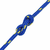 Brodski konop plavi 3 mm 500 m od polipropilena