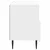 TV ormar s ladicama Bijela visokog sjaja 102 x 34,5 x 50 cm
