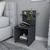 Hanah Home Noćni ormarić Ullman 35,6x72x37,4cm Antracit