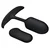 Heavy Hitters Vibrating Weighted Silicone Anal Plug Medium Black