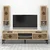 Hanah home TV Komoda Samba Hrast