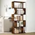 Pregrada / regal za knjige 5 razina hrast 70x24x161 cm drveni