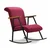 Atelier del Sofa Fotelja za ljuljanje Yoka Bordo