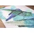 Conceptum Hypnose Tepih Funk Chenille 287, 75x150cm, Tirkizni